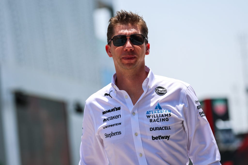 Williams team principal James Vowles in the paddock at the 2025 Saudi Arabian Grand Prix