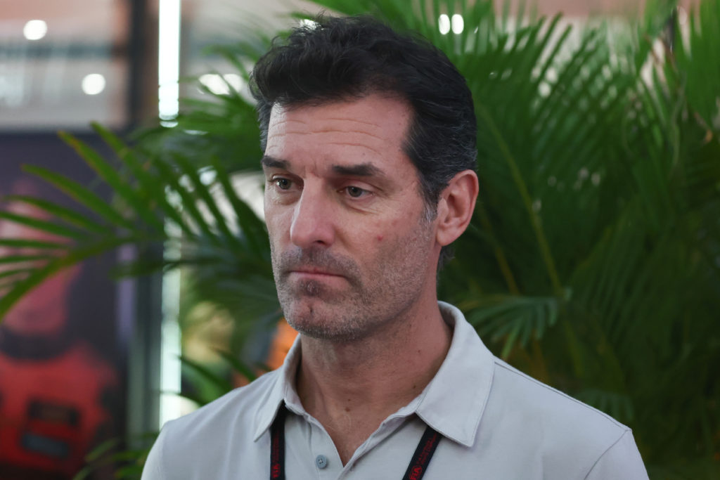 Former F1 driver Mark Webber pictured at the 2025 Saudi Arabian Grand Prix