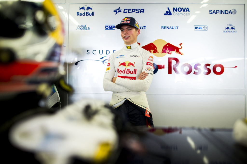 Max Verstappen of Toro Rosso at the 2014 Japanese Grand Prix