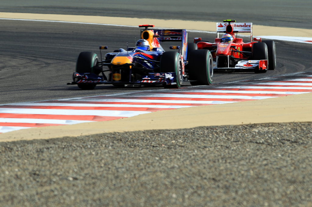 Red Bull's German driver Sebastian Vette