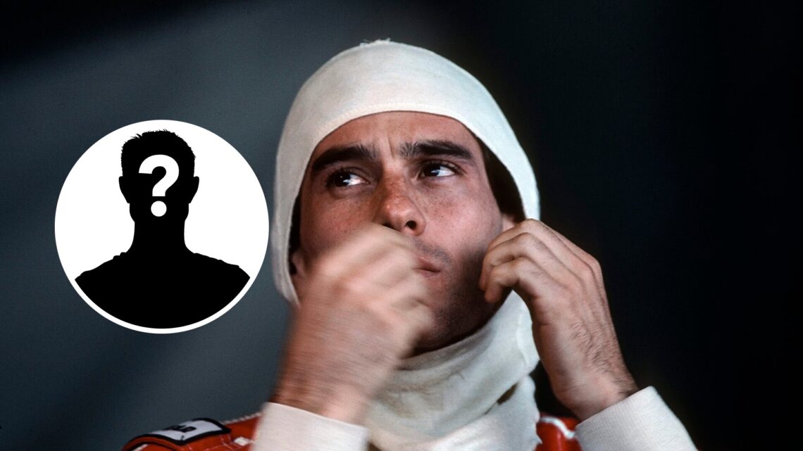 Ayrton Senna at the Japanese Grand Prix