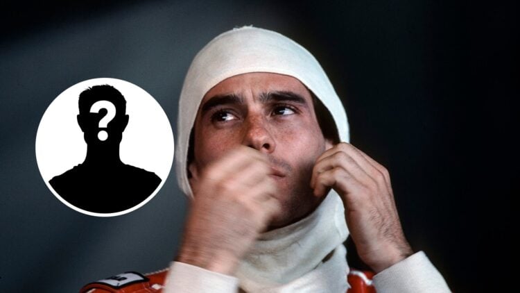 Ayrton Senna at the Japanese Grand Prix