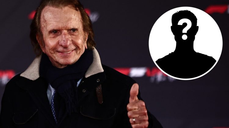 Two-time F1 champion Emerson Fittipaldi arrives at F1 75 launch event