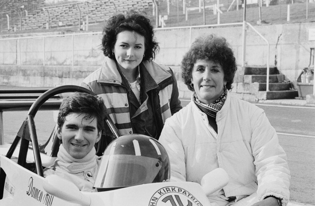 Damon Hill, Susan George Hill and Bette Hill