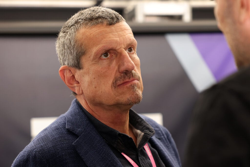 Guenther Steiner at the Miami E-Prix