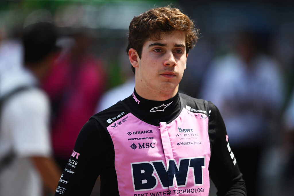 Alpne driver Franco Colapinto at the 2025 Monaco Grand Prix