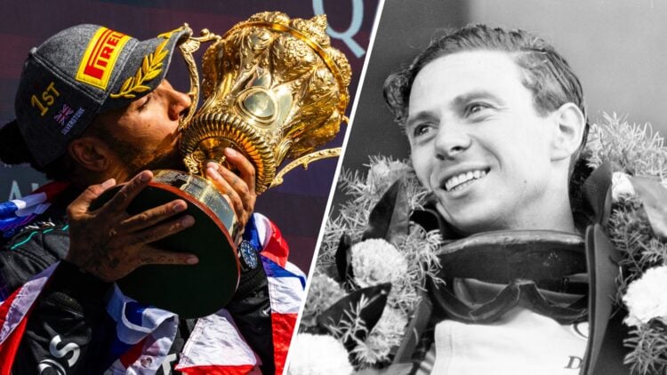Lewis Hamilton and Jim Clark are among the greatest F1 drivers of all time.