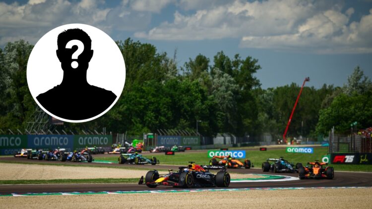 A selection of Formula 1 drivers at the start of the 2025 Emilia Romagna Grand Prix