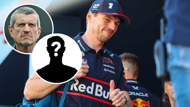 Red Bull Racing driver Max Verstappen giving a thumbs up at the Monaco Grand Prix, inset, Guenther Steiner