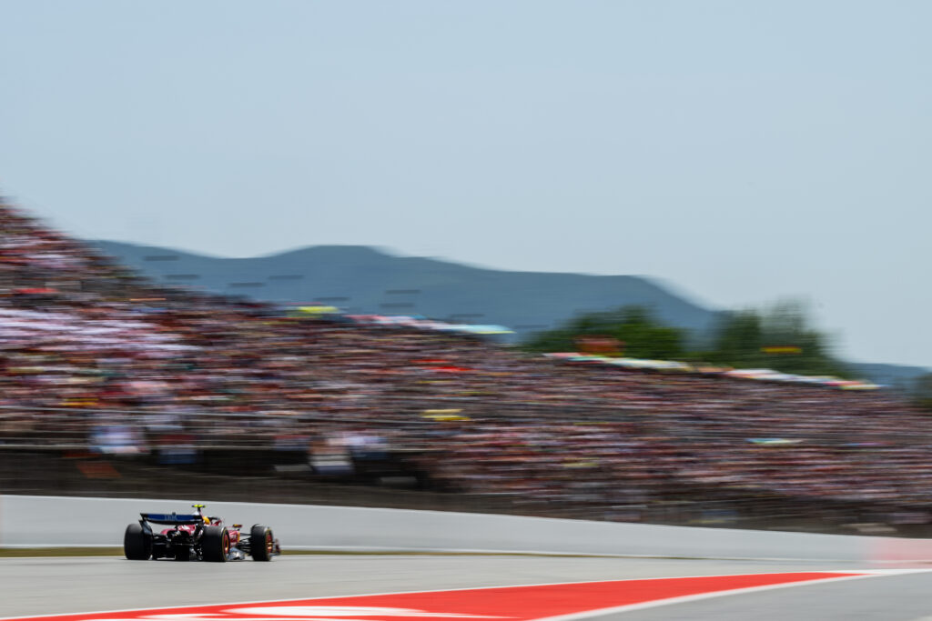 Ferrari driver Lewis Hamilton at the 2025 Spanish Grand Prix