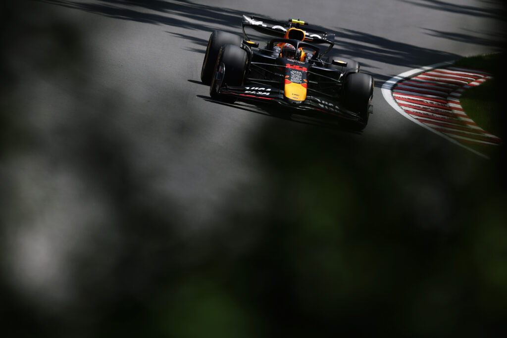 Red Bull driver Yuki Tsunoda on track during FP3 for the 2025 F1 Canadian Grand Prix