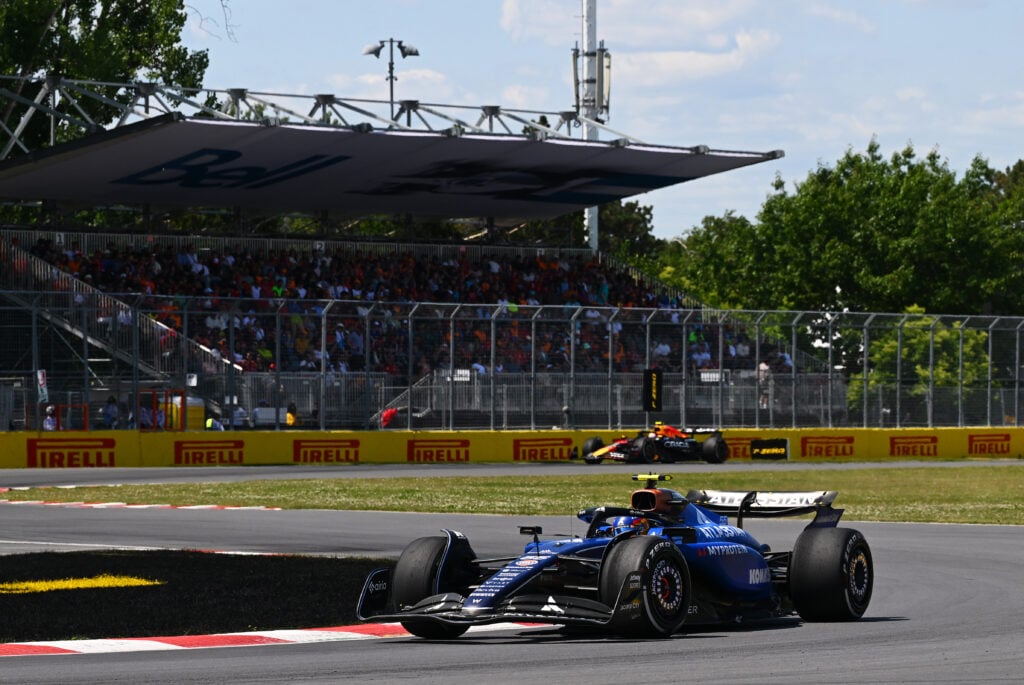 Williams driver Carlos Sainz on track during the 2025 F1 Canadian Grand Prix