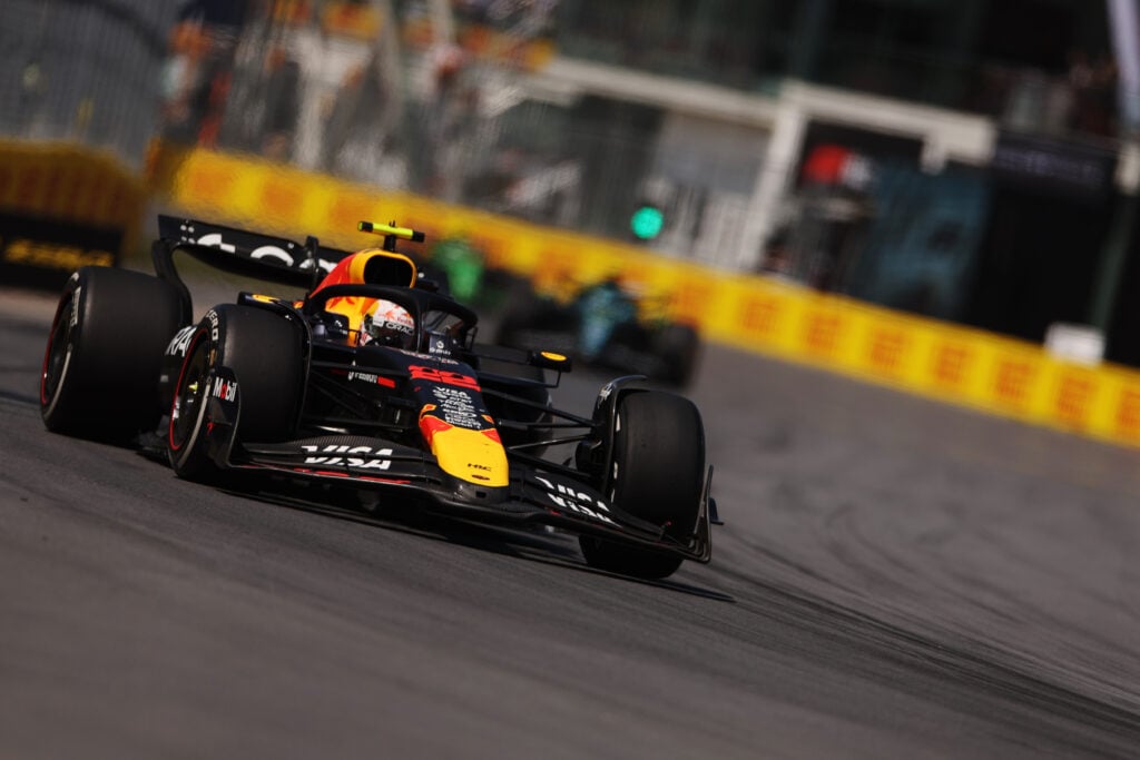 Red Bull Racing driver Yuki Tsunoda at the Canadian Grand Prix