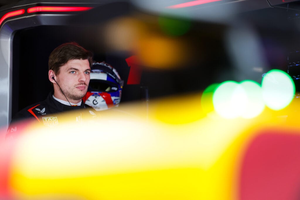 Max Verstappen during the 2025 Canadian Grand Prix.