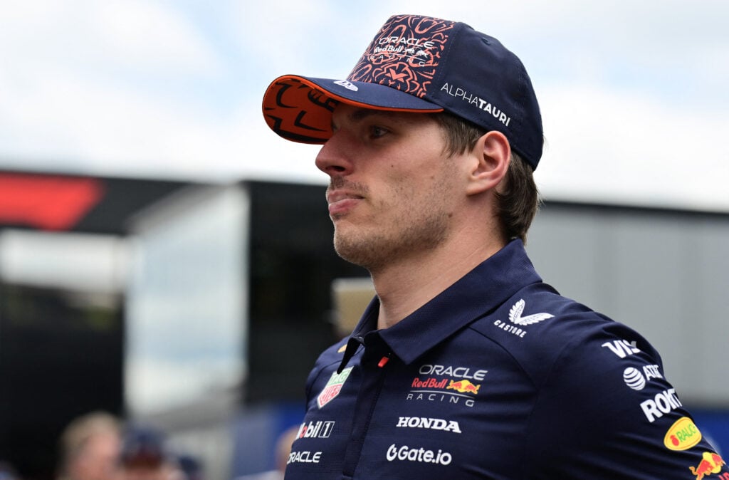 Max Verstappen of Red Bull in the 2025 F1 Austrian Grand Prix paddock