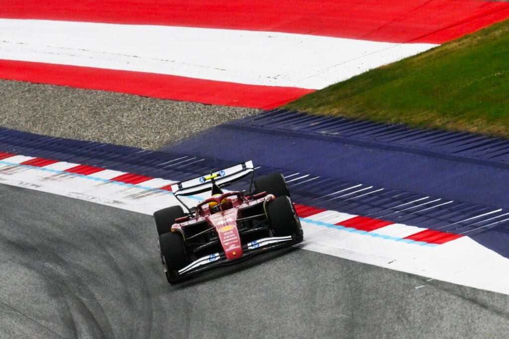 Lewis Hamilton of Ferrari at the 2025 Austrian Grand Prix