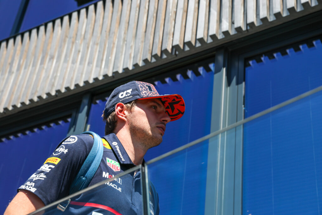 Red Bull Racing driver Max Verstappen at the 2025 F1 Austrian Grand Prix