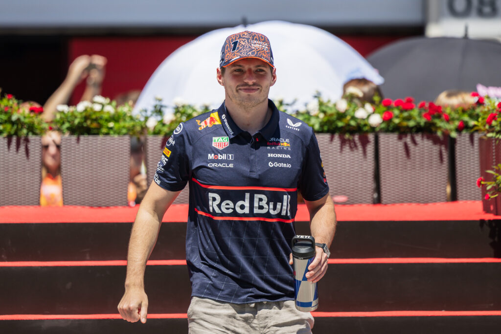 Red Bull Racing driver Max Verstappen at the 2025 F1 Austrian Grand Prix