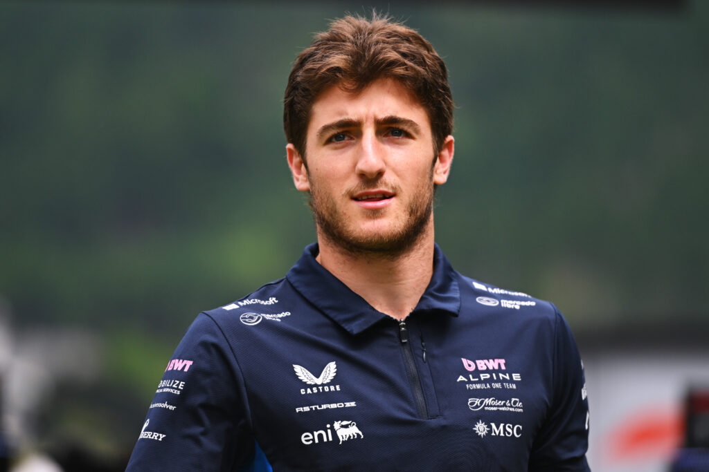 Alpine reserve driver Jack Doohan at the 2025 F1 Austrian Grand Prix
