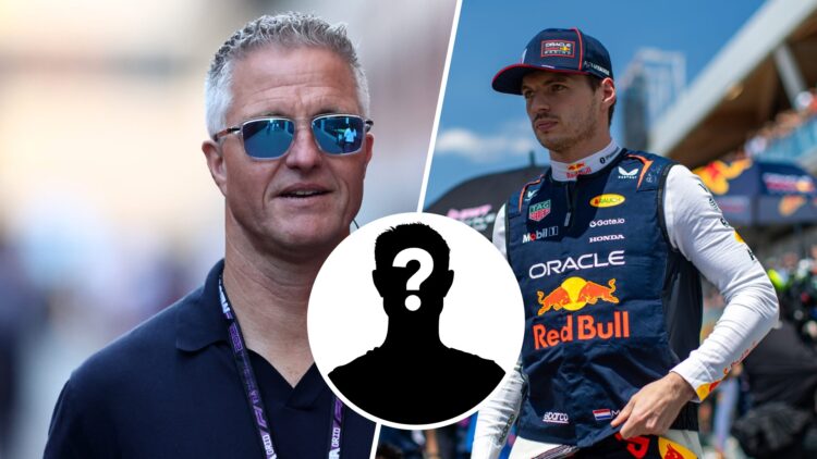 Ralf Schumacher (left) at the Monaco Grand Prix, Red Bull driver Max Verstappen (right) at the Canadian Grand Prix
