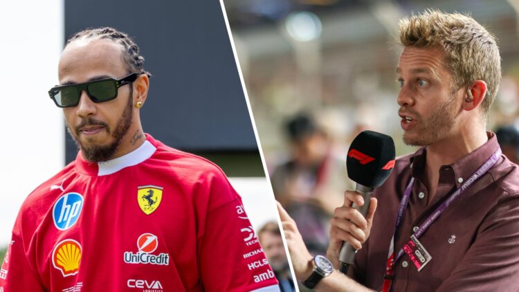 Ferrari driver Lewis Hamilton (left) at the Canadian Grand Prix, Alex Brundle (right) at the Singapore Grand Prix