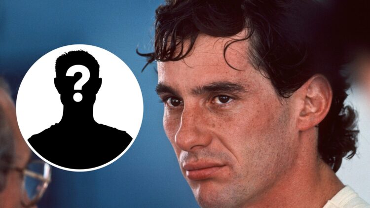 Ayrton Senna three-time Formula 1 champion of McLaren