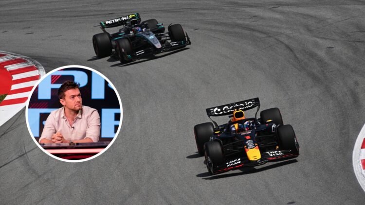 Jolyon Palmer proves Max Verstappen incident was intentional on George Russell.