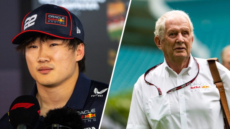 Helmut Marko explains what Yuki Tsunoda is now doing against Max Verstappen.