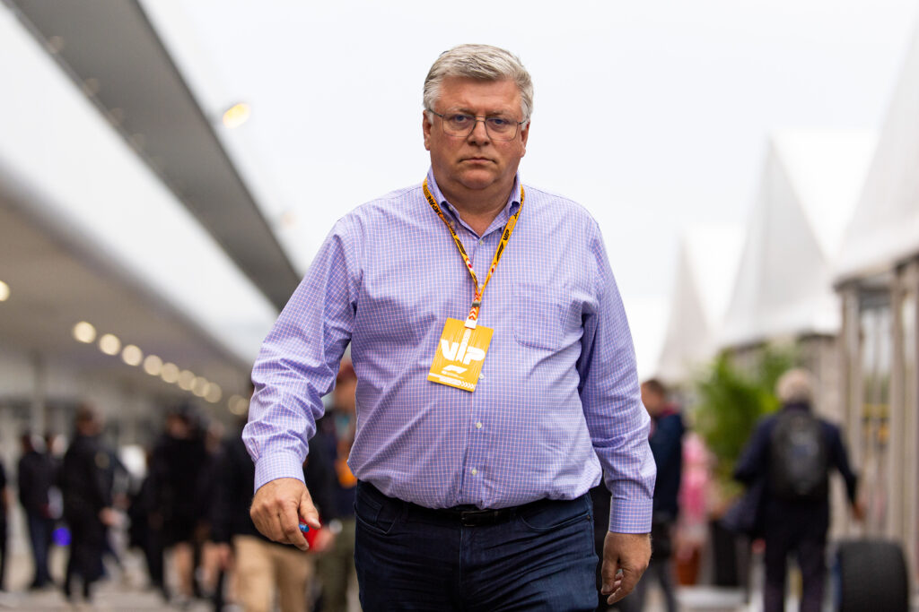 Former Alpine team principal Otmar Szafnauer at the 2024 Japanese Grand Prix