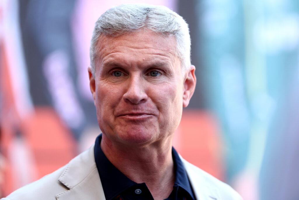 David Coulthard in the paddock at the 2025 Formula 1 Monaco Grand Prix