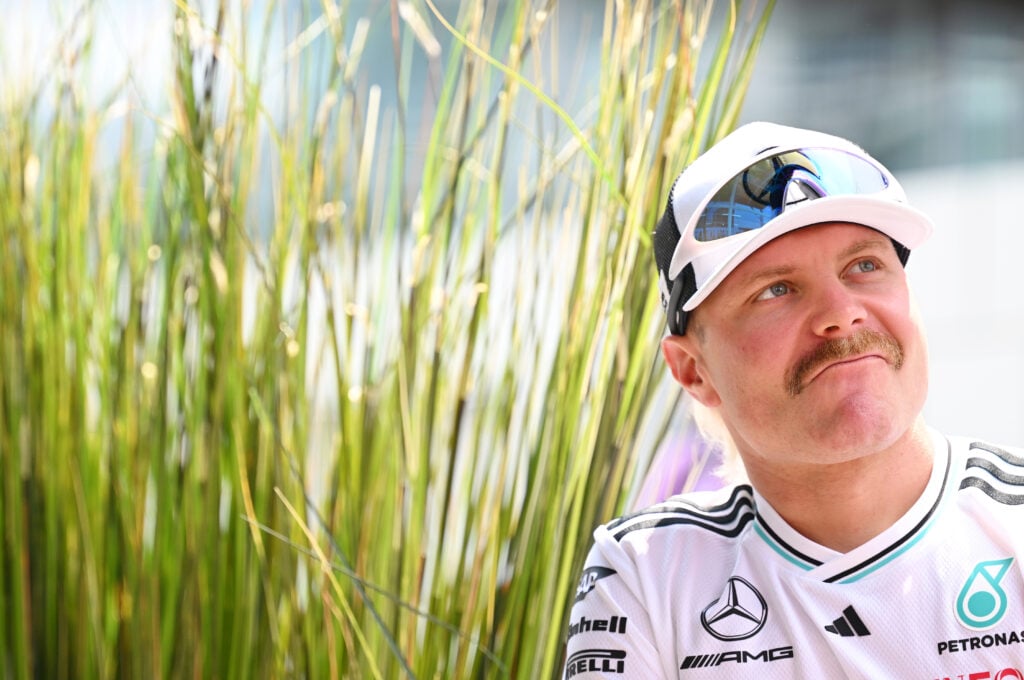 Mercedes reserve driver Valtteri Bottas at the 2025 Formula 1 Canadian Grand Prix