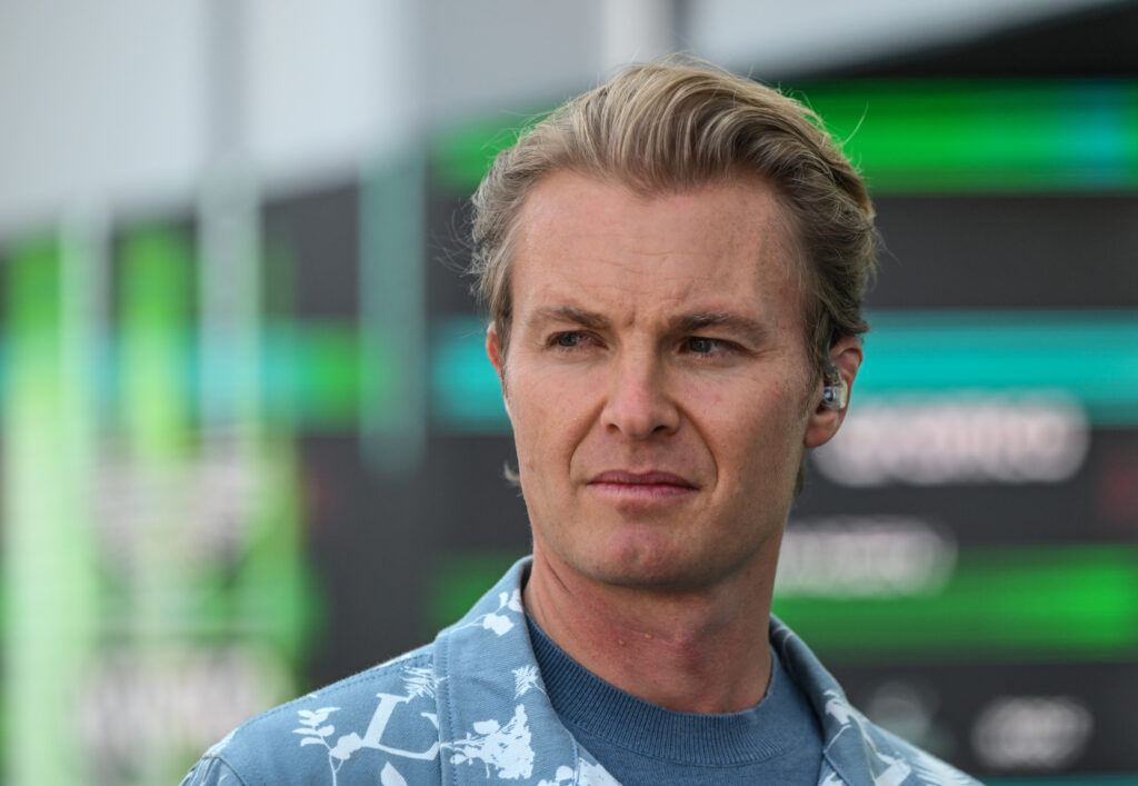 2016 F1 champion Nico Rosberg in the 2025 Canadian Grand Prix paddock
