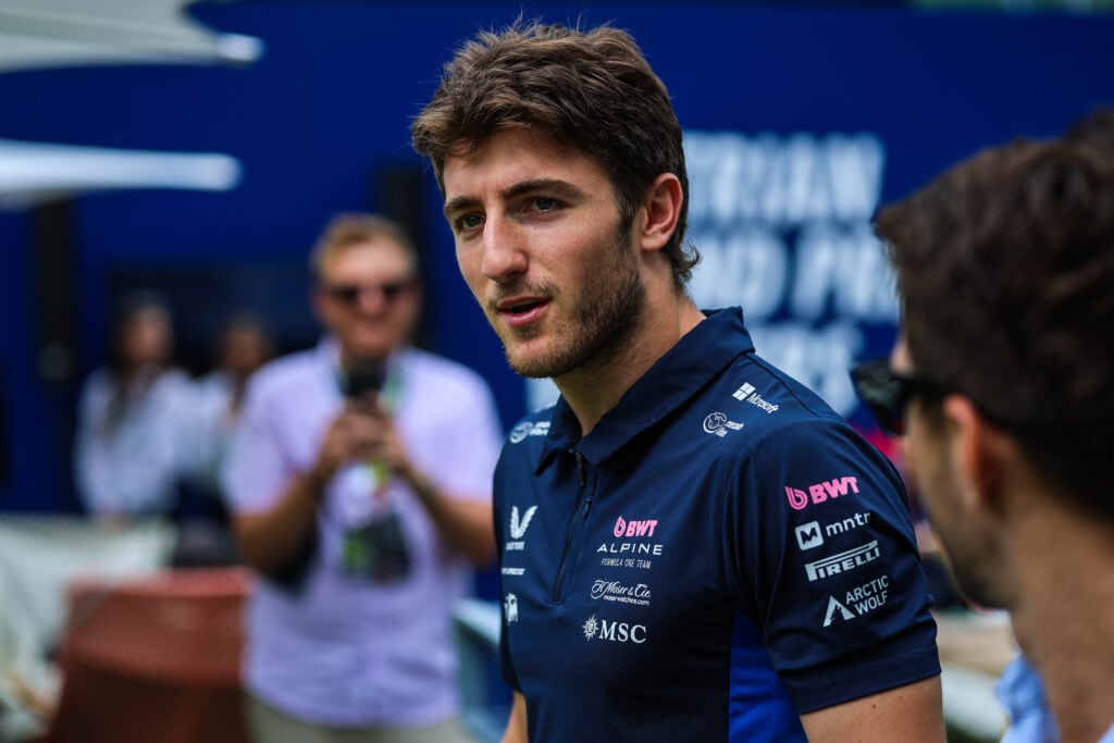 Jack Doohan of Alpine looks on in the paddock at the 2025 Austrian Grand Prix