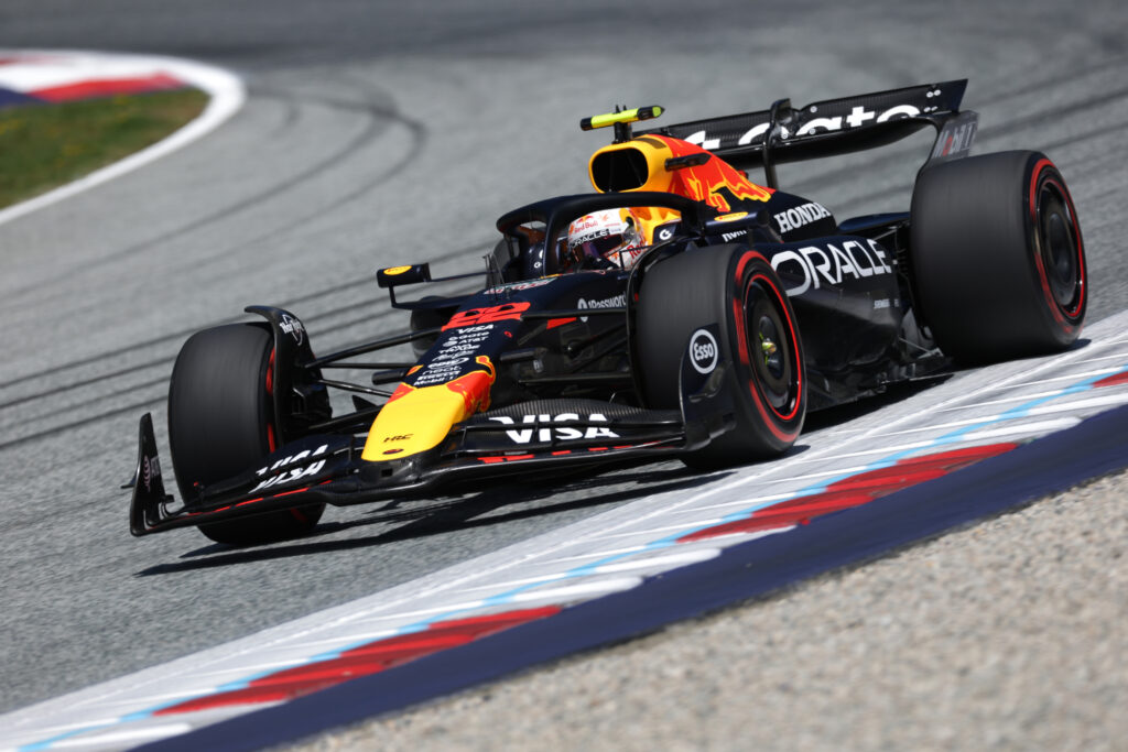 Yuki Tsunoda of Red Bull during the 2025 Austrian Grand Prix