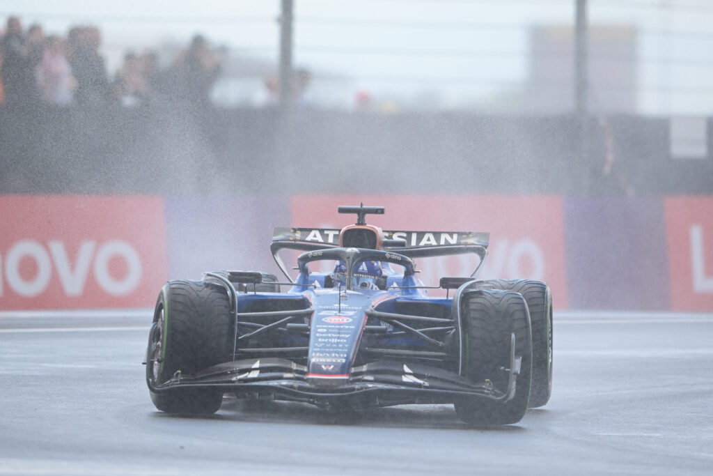 Alex Albon of Williams at the 2025 British Grand Prix