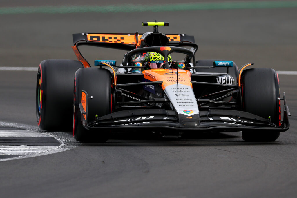 McLaren driver Lando Norris during the 2025 British Grand Prix