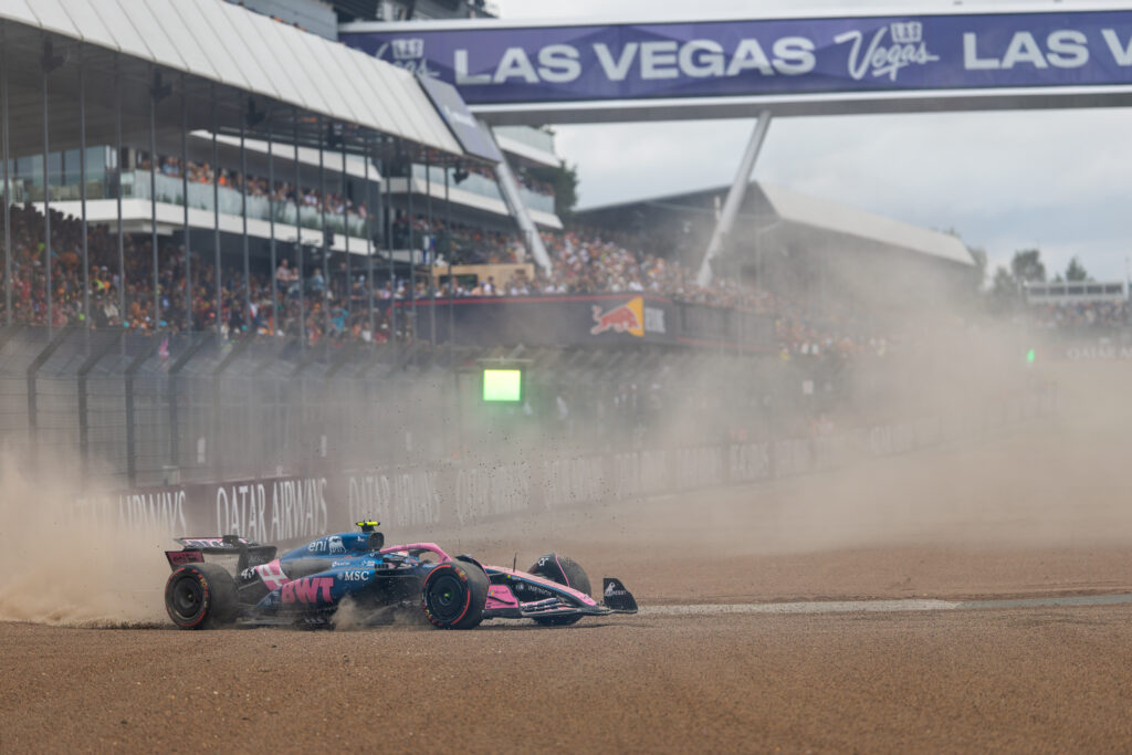 Franco Colapinto spins out in qualifying at the 2025 British Grand Prix