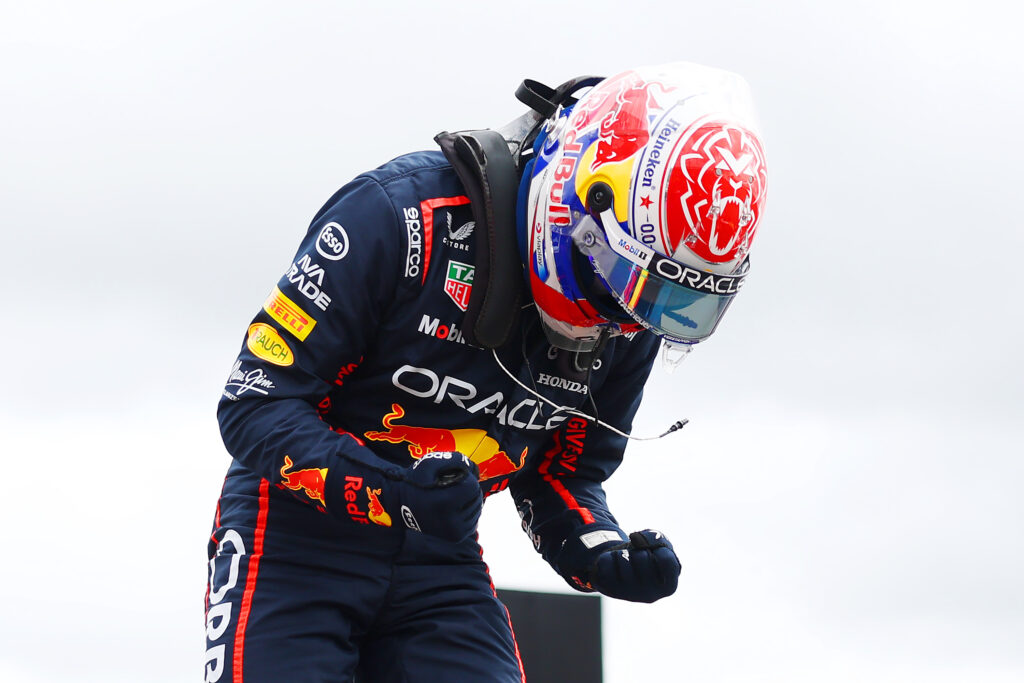 Max Verstappen during 2025 British GP.
