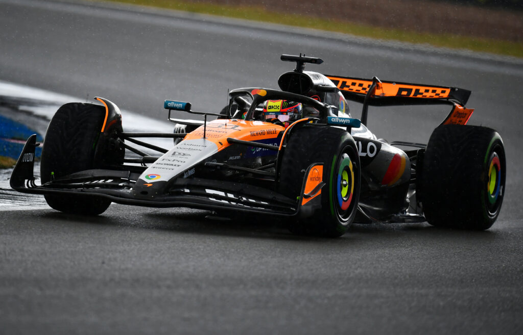 Oscar Piastri of McLaren during 2025 British Grand Prix