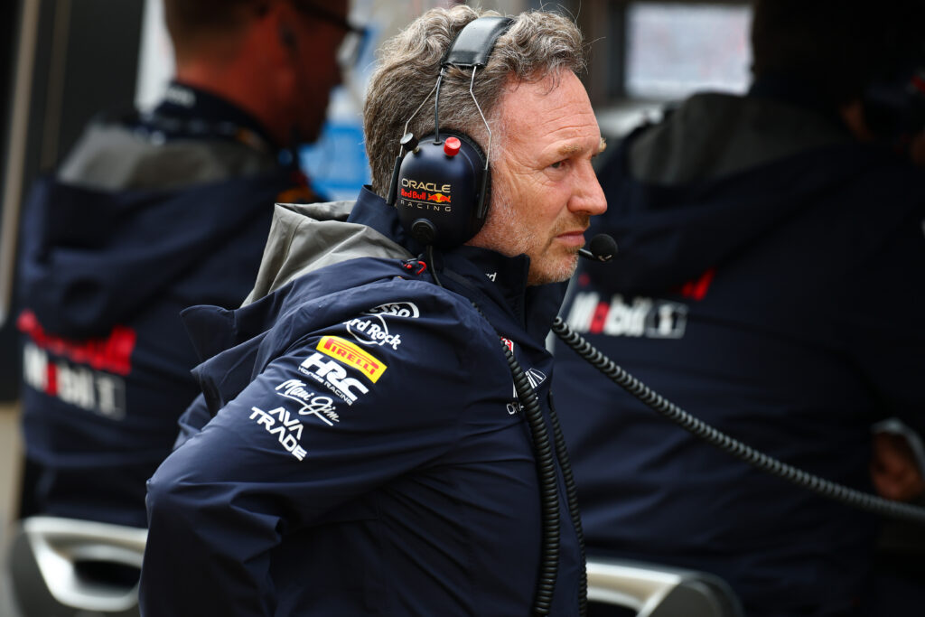 Red Bull CEO Christian Horner at the 2025 British Grand Prix