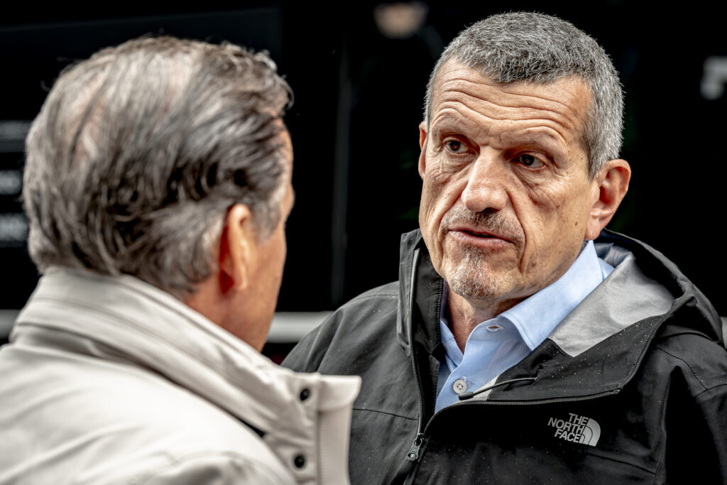 Guenther Steiner at the 2025 Formula 1 Belgian Grand Prix