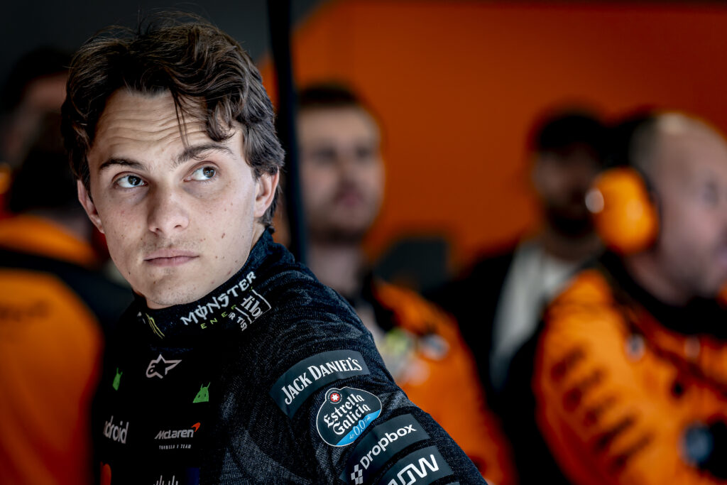 McLaren driver Oscar Piastri at the 2025 Formula 1 Belgian Grand Prix