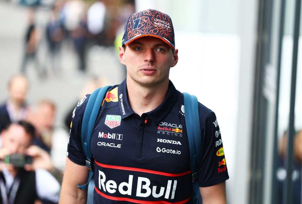 Max Verstappen of Red Bull Racing at the 2025 Belgian Grand Prix