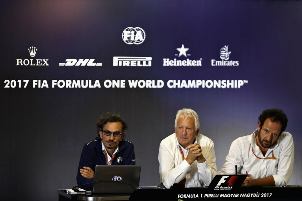 Laurent Mekies as FIA Safety Director.