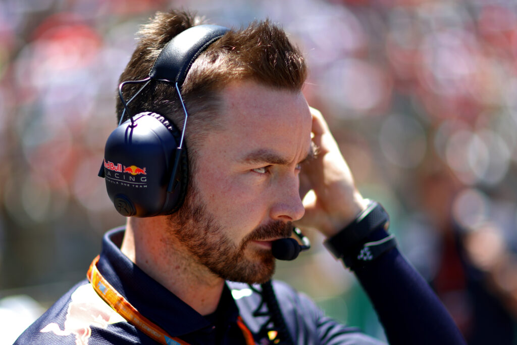 Simon Rennie of Red Bull pictured during the 2017 Brazilian Grand Prix