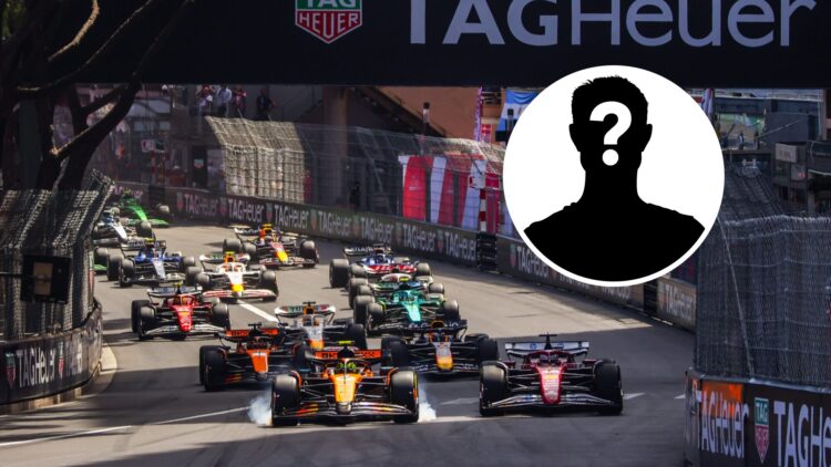 McLaren driver Lando Norris leads the start of the 2025 Formula 1 Monaco Grand Prix