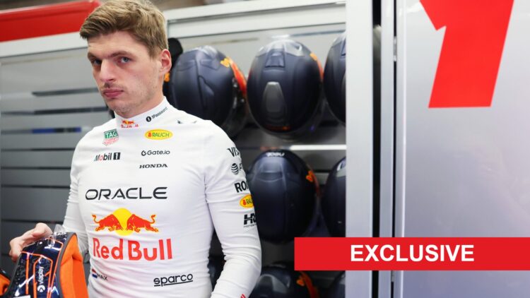 Max Verstappen of Red Bull Racing at the 2025 Belgian Grand Prix