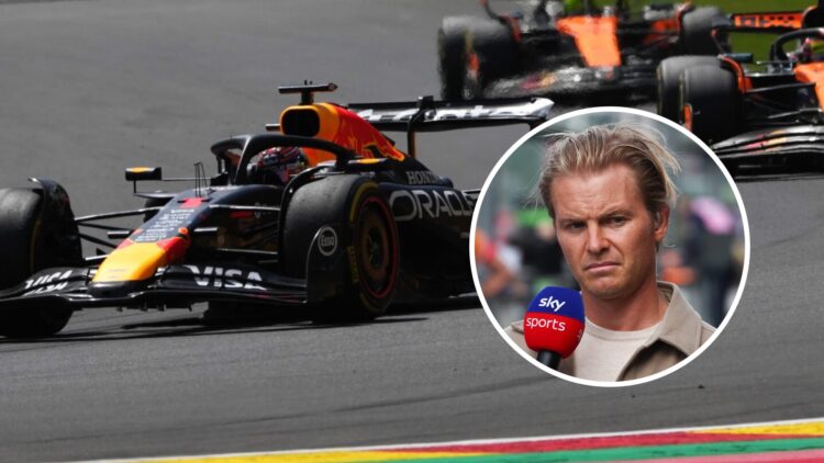Nico Rosberg thinks Max Verstappen would've handled the Belgian GP start better than Lando Norris.
