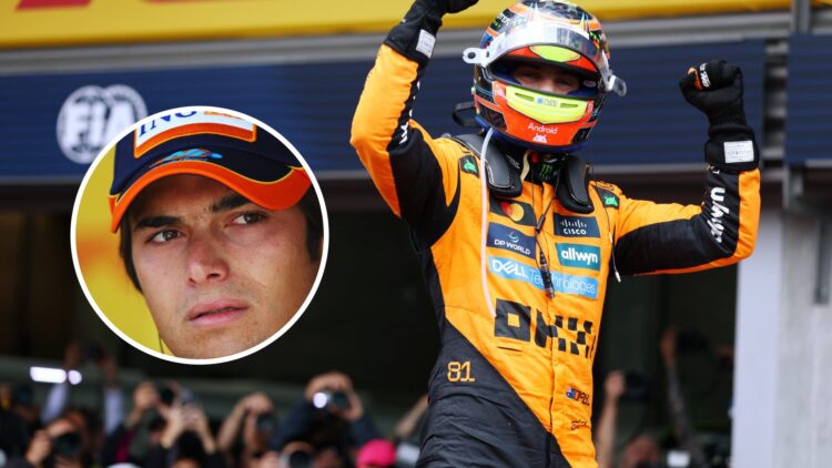 Nelson Piquet thinks Oscar Piastri will find winning 2025 title tough after Lando Norris lap at Spa.