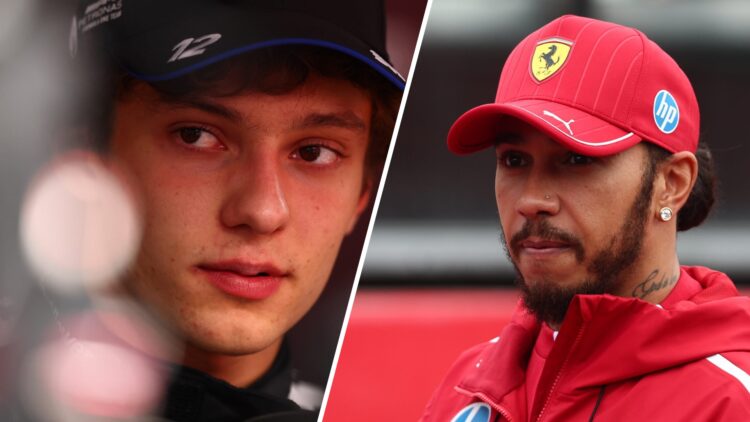 Kimi Antonelli reveals the talks he had with Lewis Hamilton in Belgium.